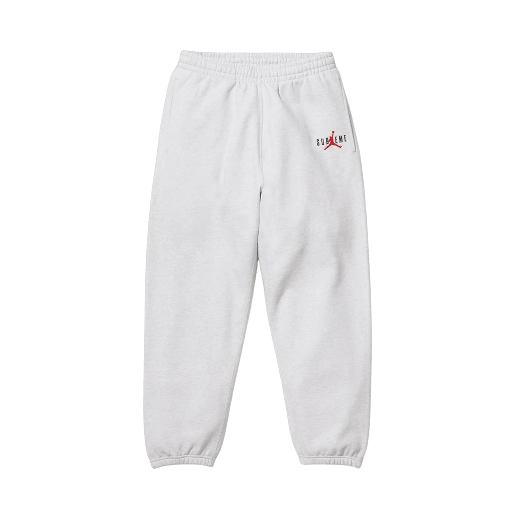 Supreme x Jordan Sweatpants White Kick Game