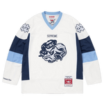 Supreme x Mitchell & Ness NCAA Hockey Jersey 'White'