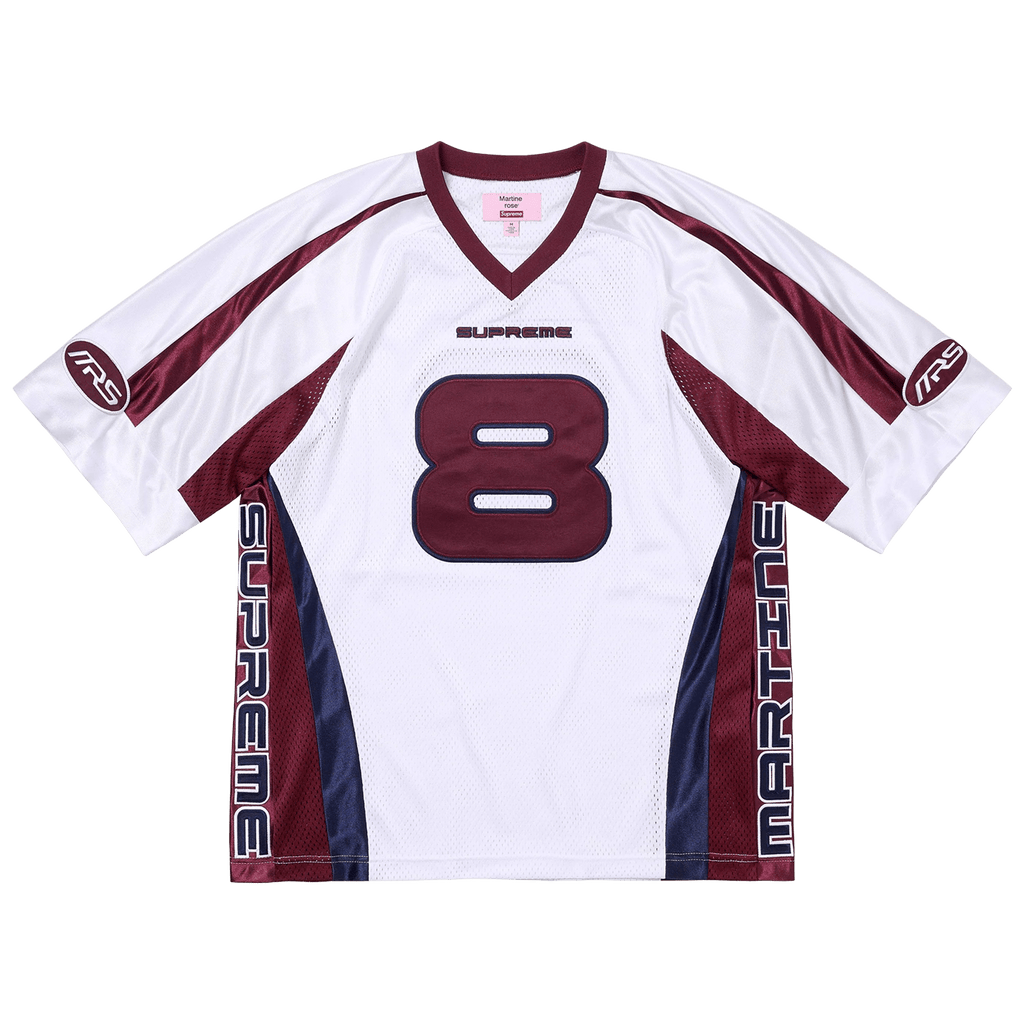 Supreme Martine Rose Football Jersey 'White' - Kick Game