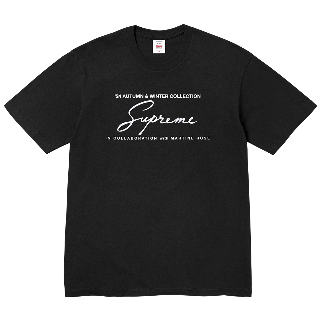 Supreme Martine Rose Tee 'Black' - Kick Game