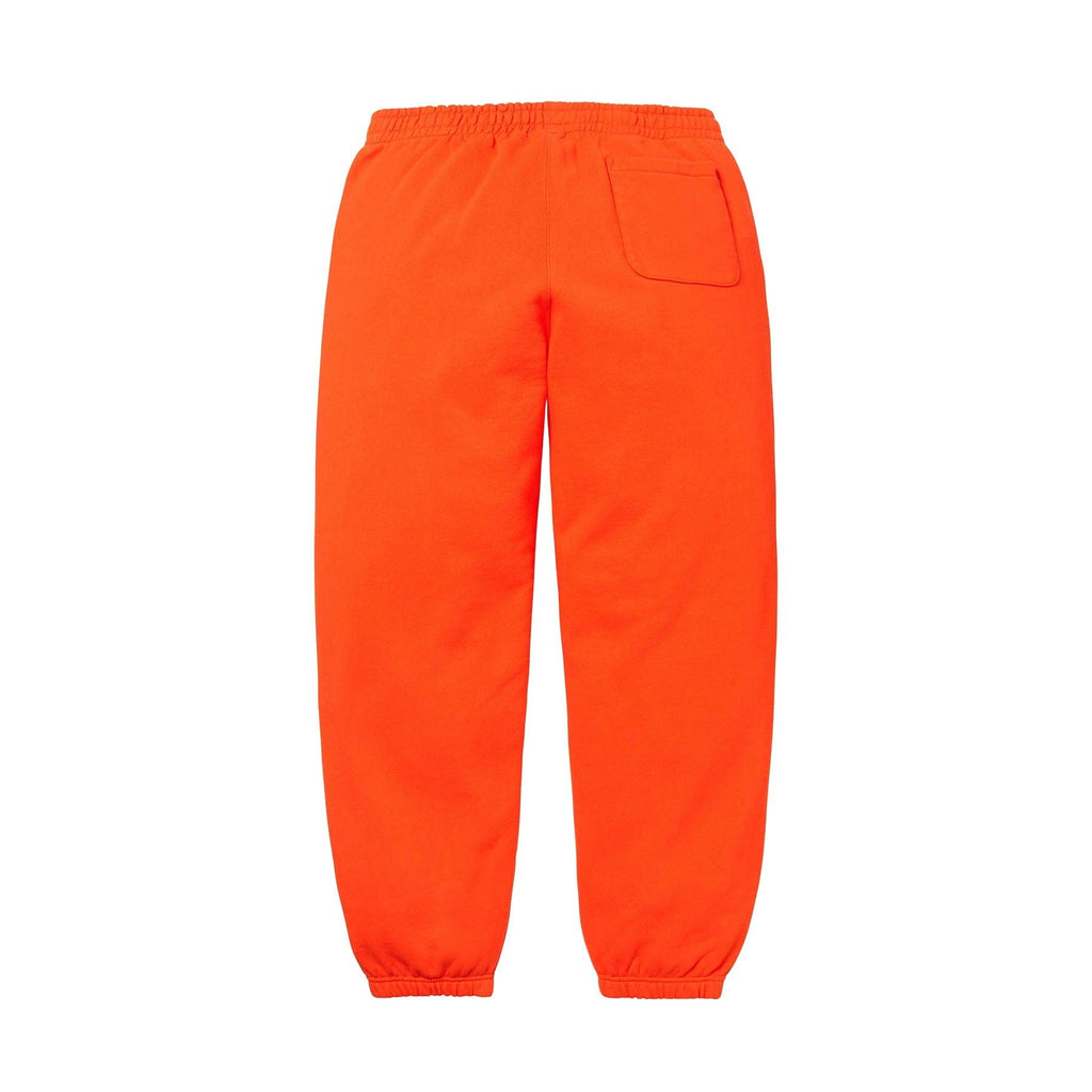 Supreme Satin Appliqué Sweatpant 'Orange' - Kick Game