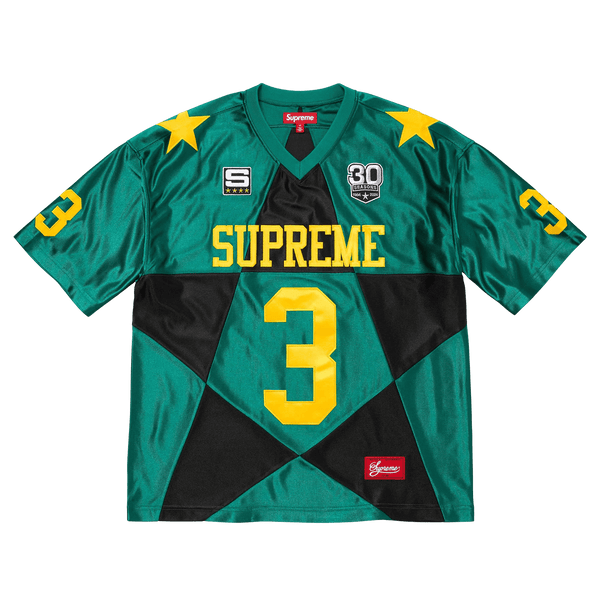 Supreme Star Football Jersey 'Dark Green'