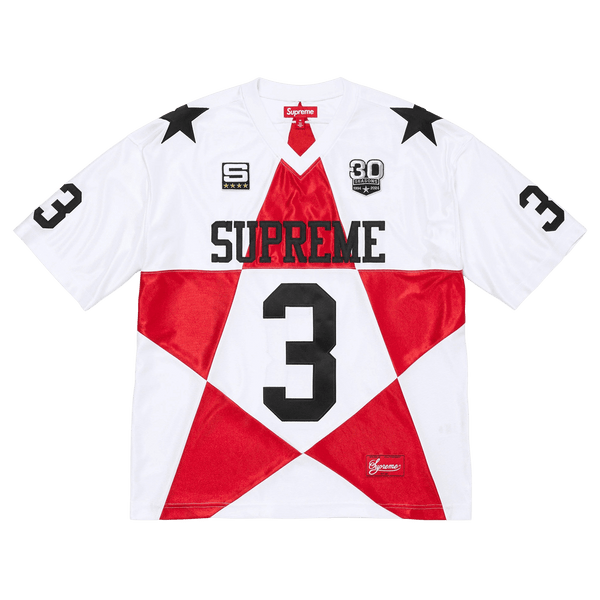 Supreme Star Football Jersey 'White'