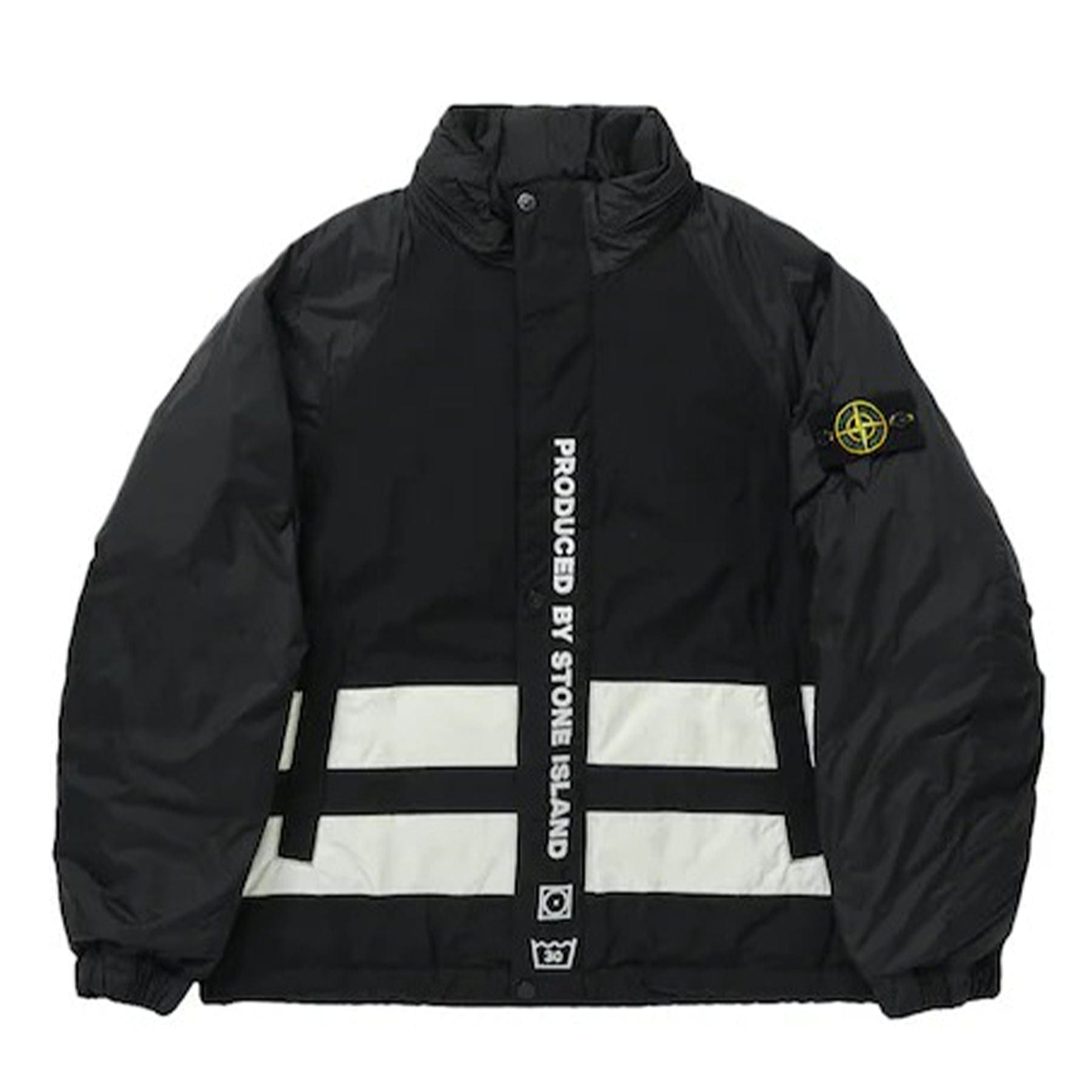 Supreme x Stone Island Reversible Down Puffer Jacket 'Black