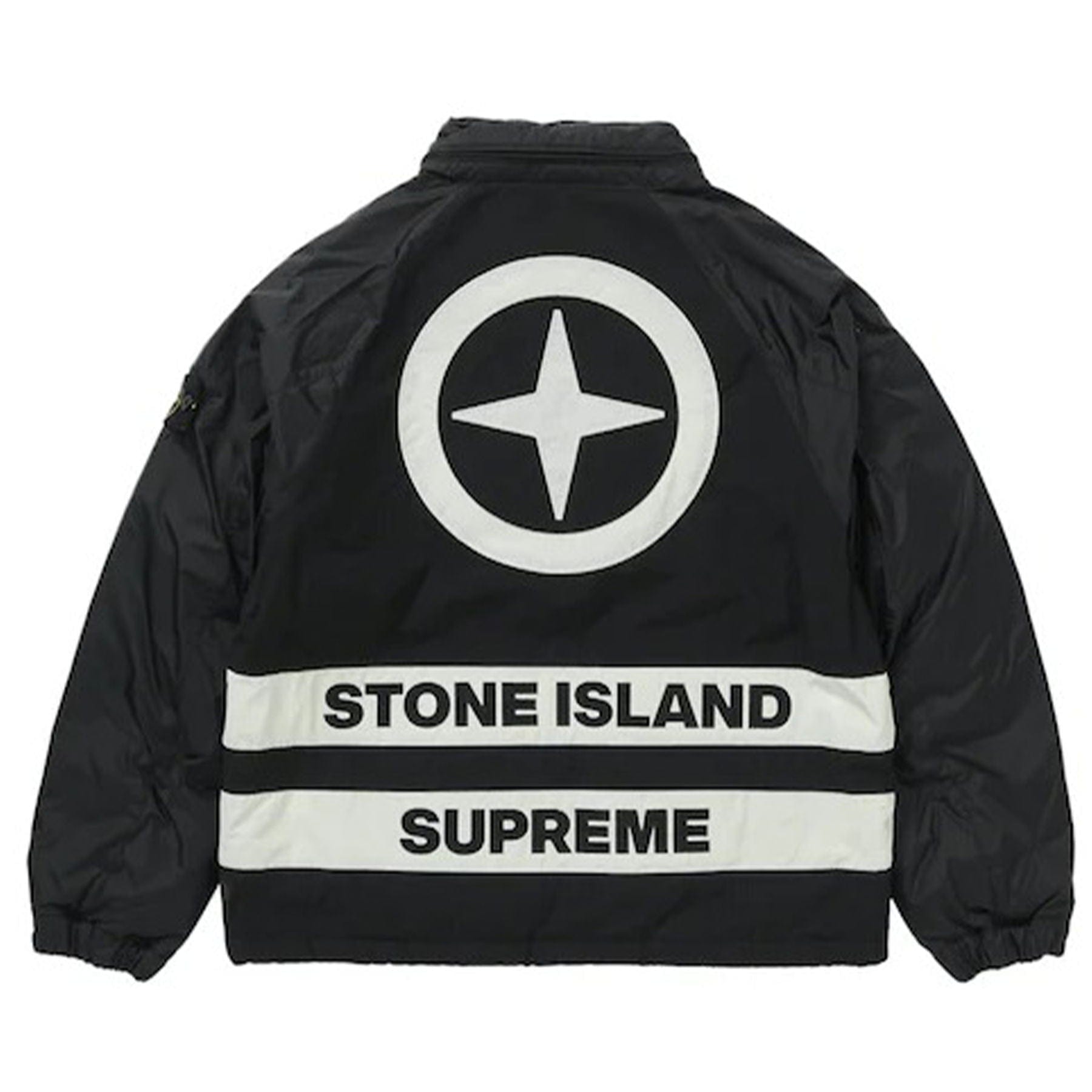Supreme x Stone Island Reversible Down Puffer Jacket 'Black