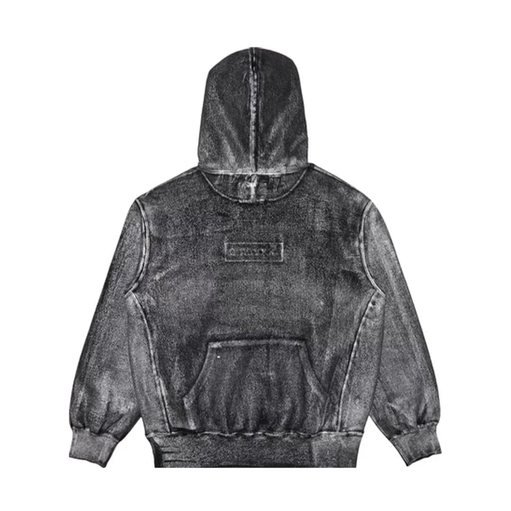 Supreme x MM6 Maison Margiela Foil Box Logo Hoodie 'Dark Grey' - Kick Game