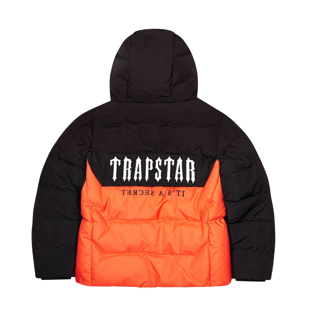 Trapstar Decoded Puffer 25 'Black Orange' - Kick Game