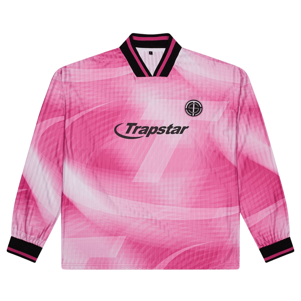 Trapstar Hyperdrive Football Jersey 'Pink' - Kick Game