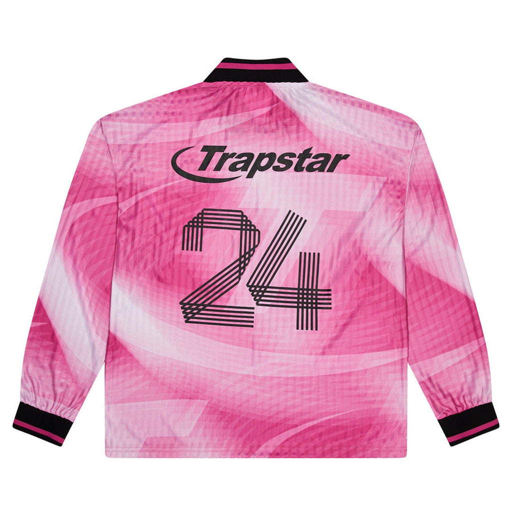 Trapstar Hyperdrive Football Jersey 'Pink' - Kick Game