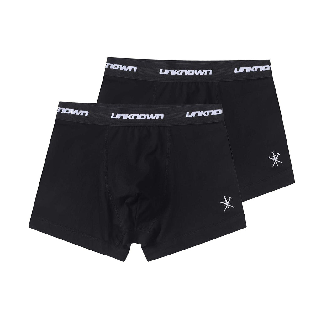 Unknown Uniform Boxers Black '2 Pack' - Kick Game