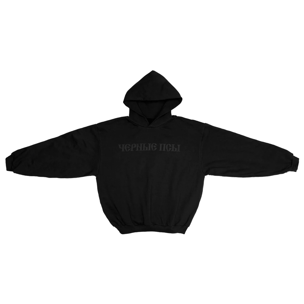 Yeezy Gosha Black Dogs Hoodie 'Black' - Kick Game