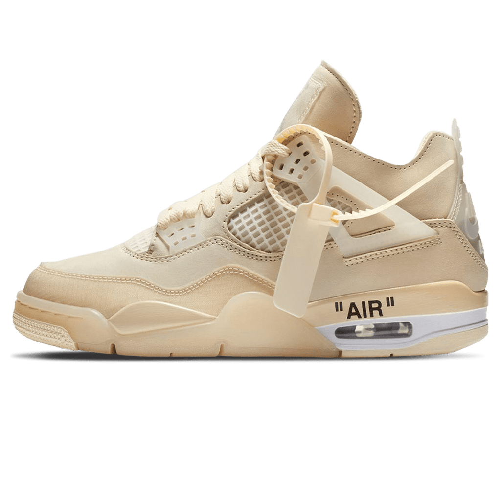 OFF-WHITE x Wmns Air Jordan 4 SP 'Sail' - Kick Game