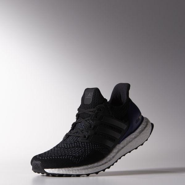 adidas Ultra Boost Running Shoes - Black-Gold - Kick Game