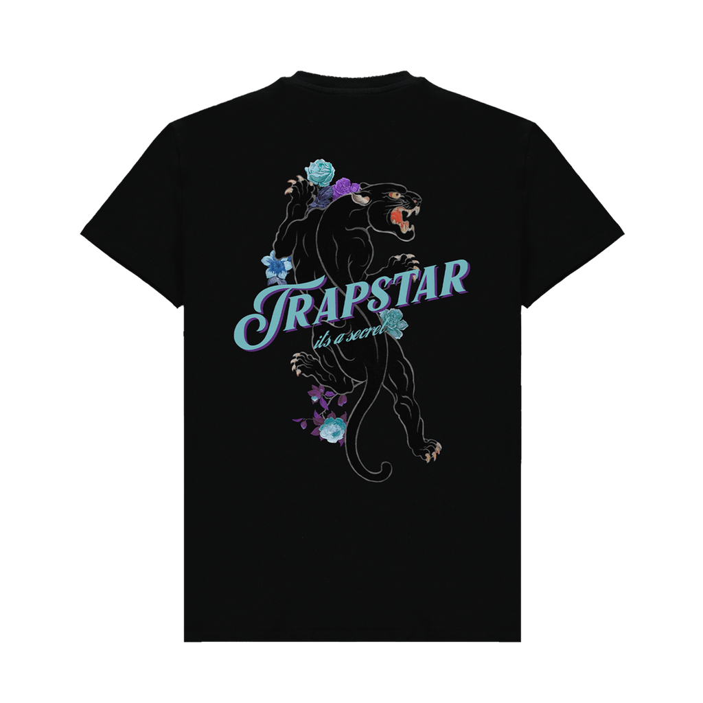 Trapstar Black Panther Tee - Black - Kick Game