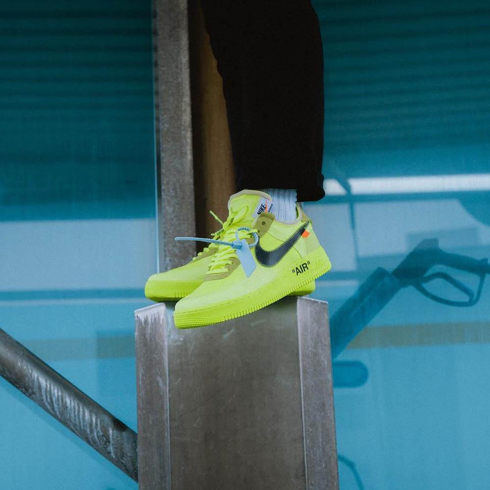 NIKE off-white AIR FORCE 1 VOLT 26.5