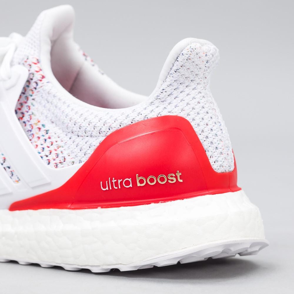 Adidas Ultra Boost Multicolor White Red Kick Game