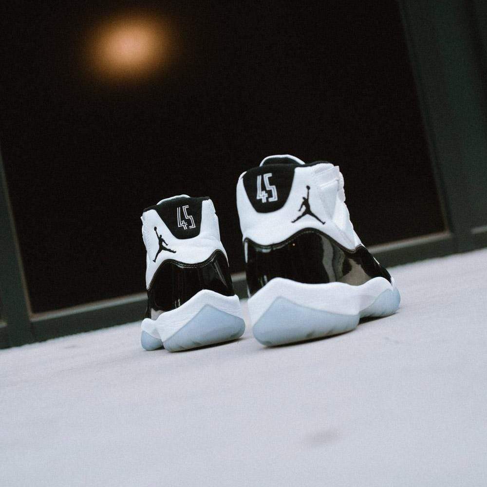 Louis Vuitton Black White Air Jordan 11 Shoes Hot 2022 LV Sneakers