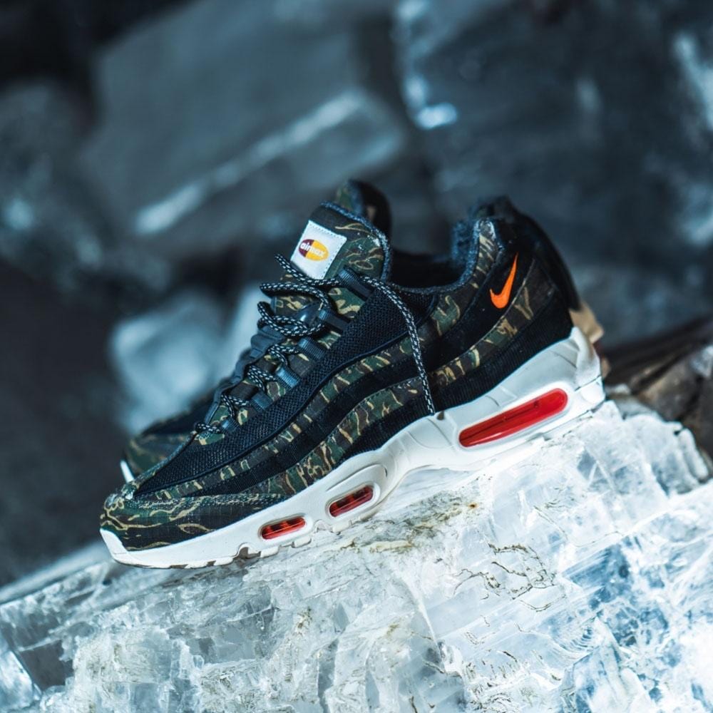 Carhartt x Nike Air Max 95 Camo Green — Kick Game