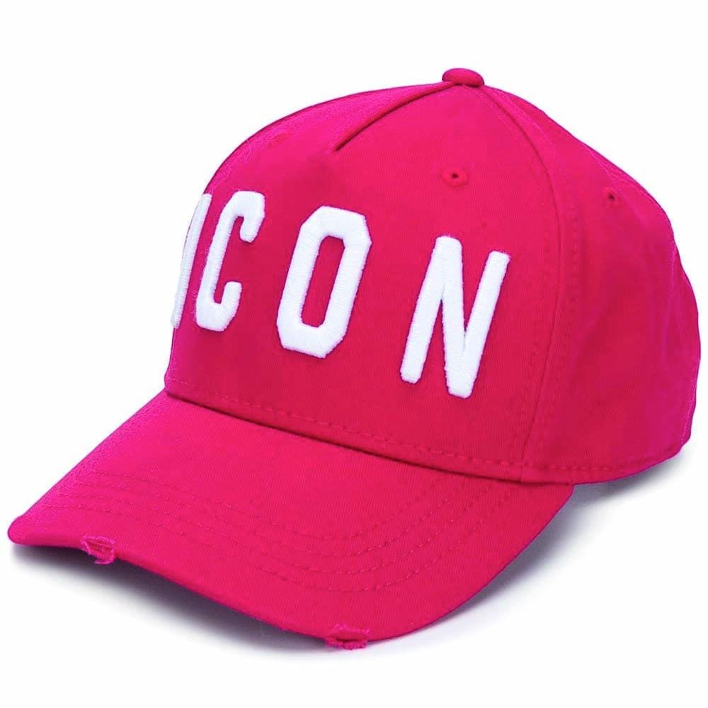 DSQUARED2 Icon Baseball Cap Red - Kick Game