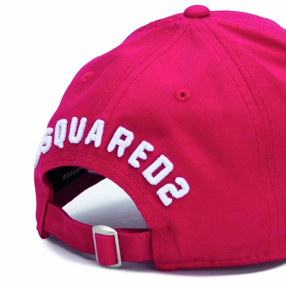 DSQUARED2 Icon Baseball Cap Red - Kick Game