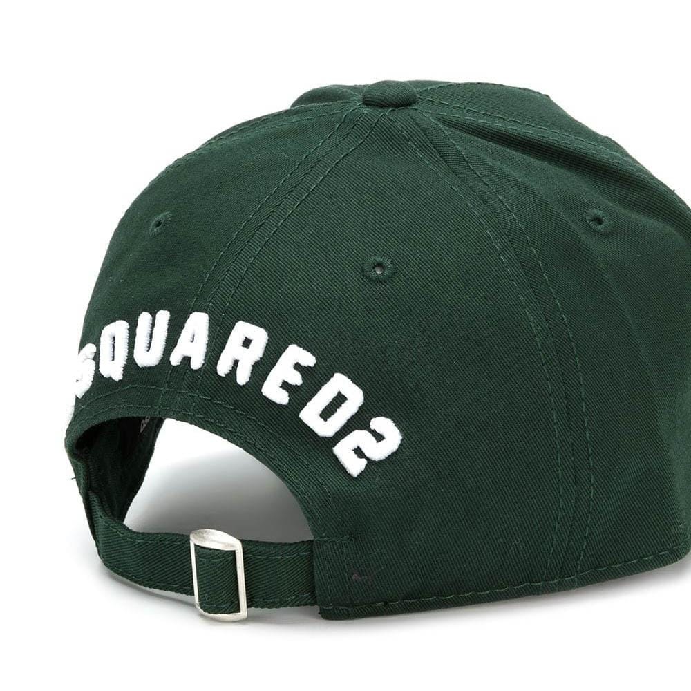 DSQUARED2 Icon Baseball Cap Green - Kick Game