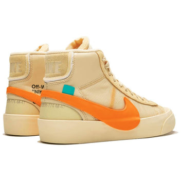 nike off white blazer orange