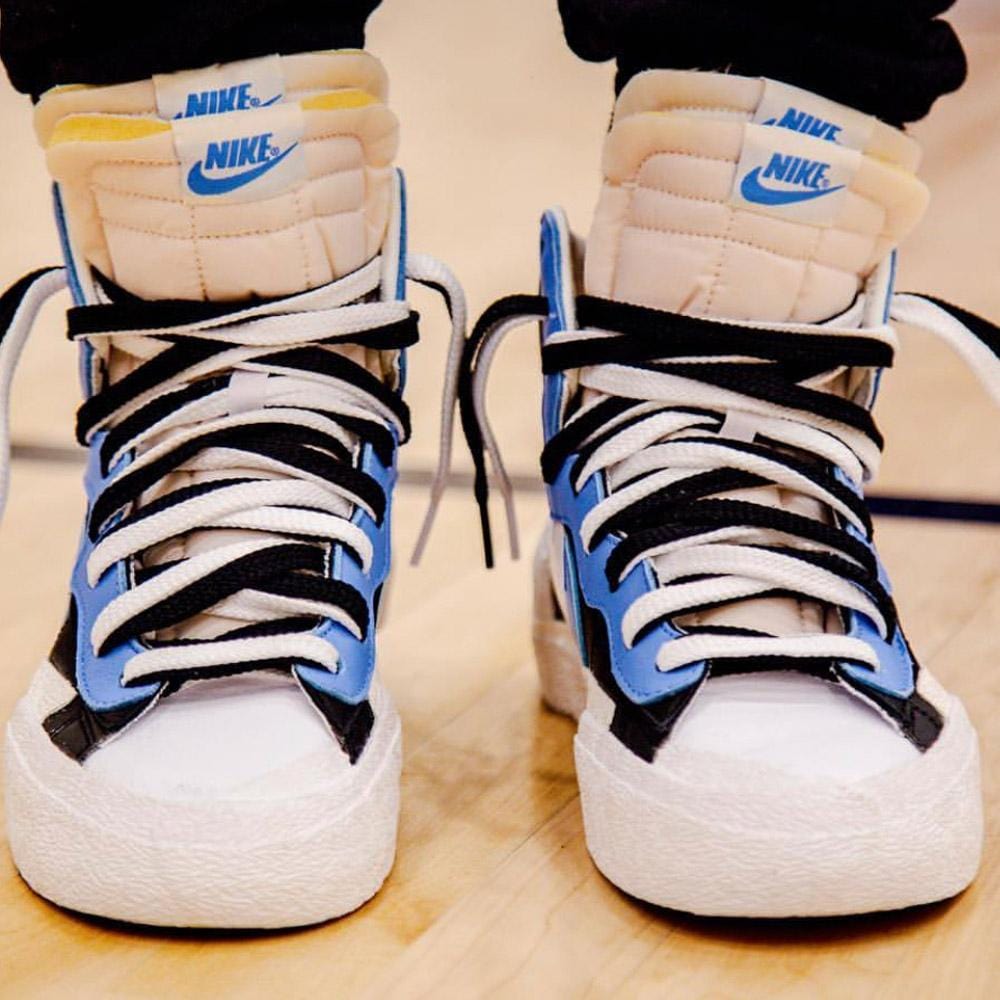 Sacai x Nike Blazer Mid Black Blue