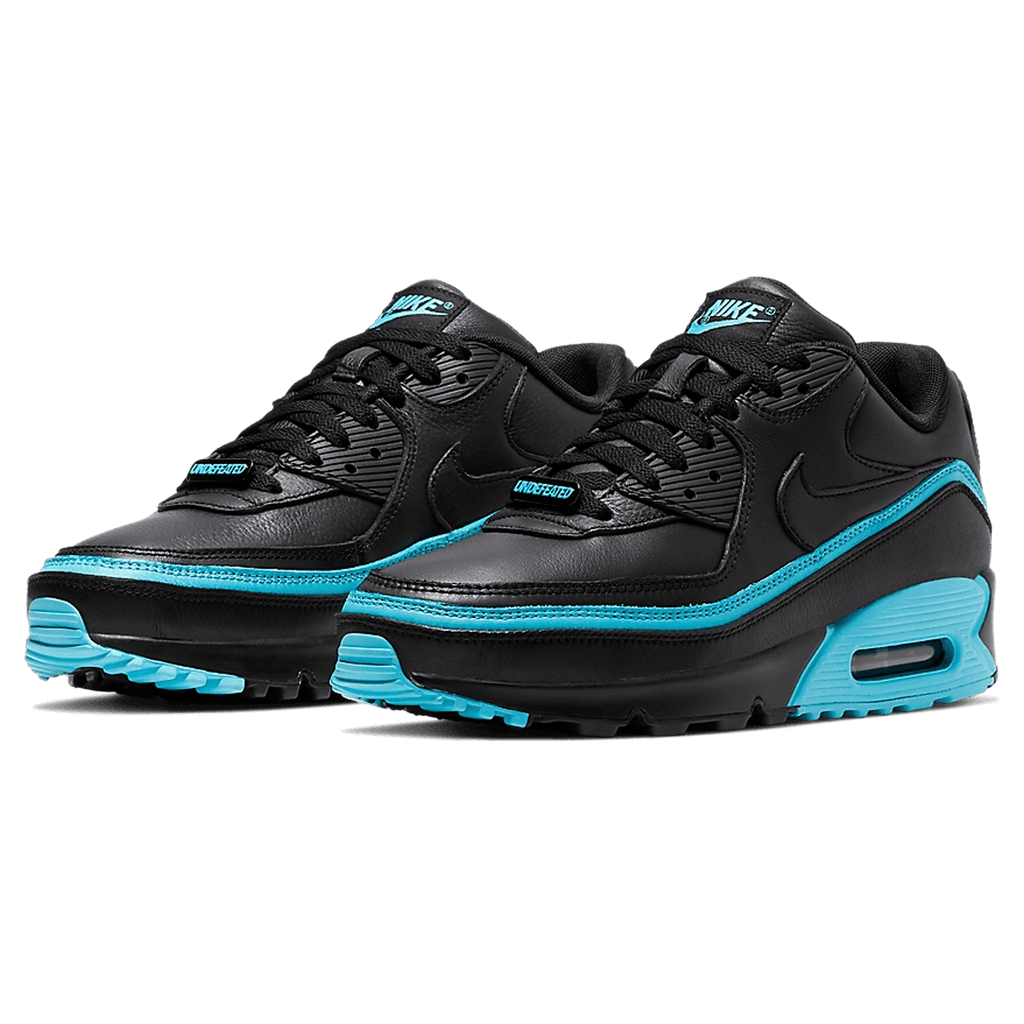 Undefeated x Nike Air Max 90 'Black Blue Fury' — Kick Game