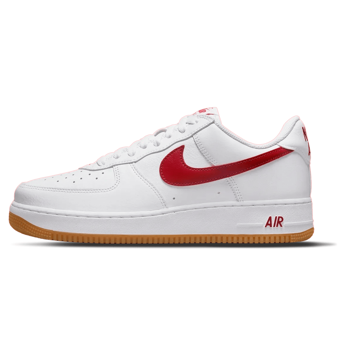 Louis Vuitton x Nike Air Force 1 Red | Size 8.5, Sneaker in Red/White