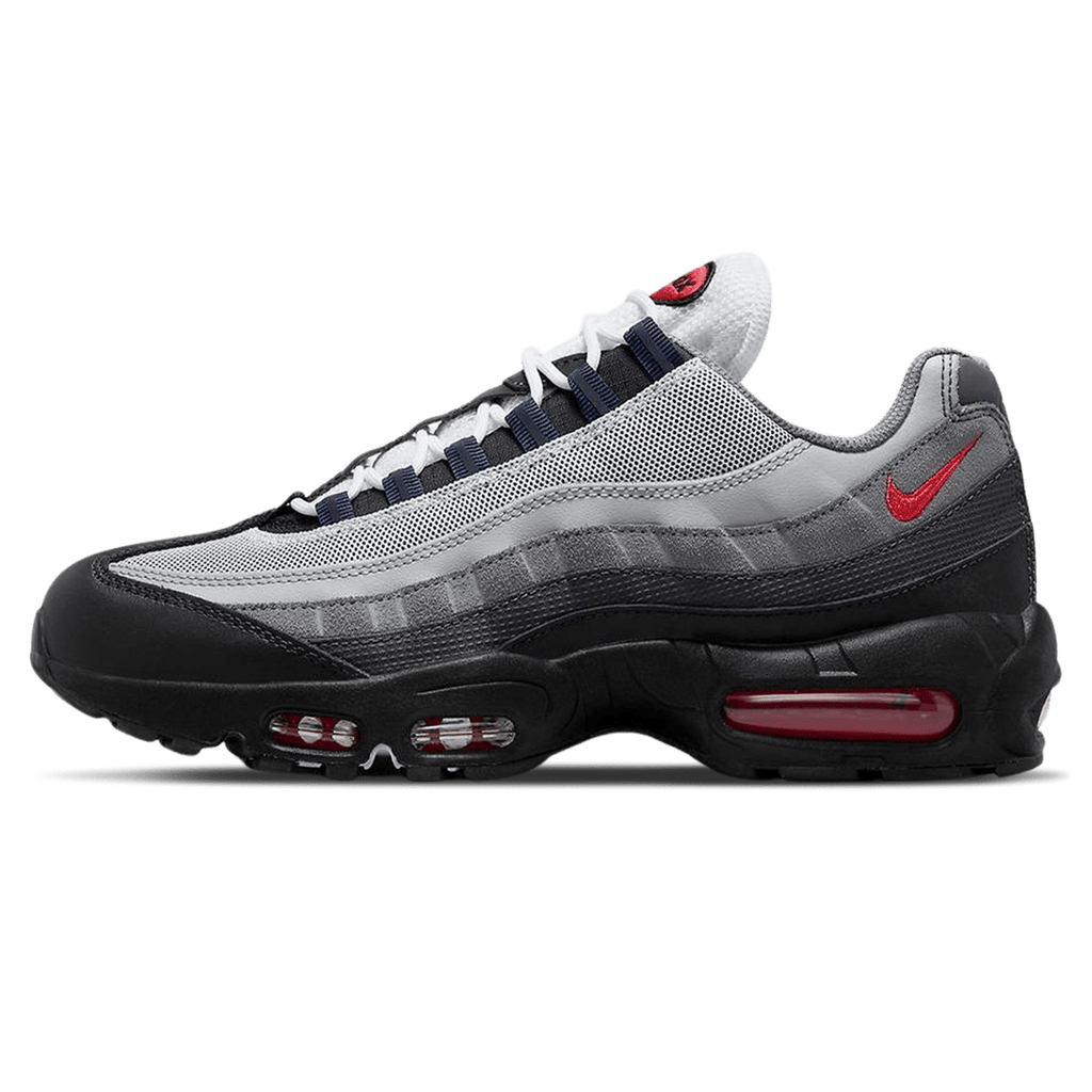 Nike Air Max 95 'Smoke Grey Track Red' - Kick Game