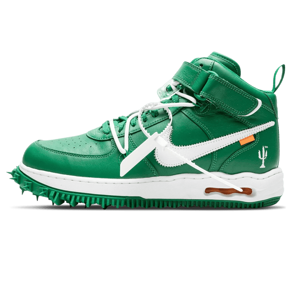 Off-White x Nike Air Force 1 Mid 'Pine Green' — Kick Game