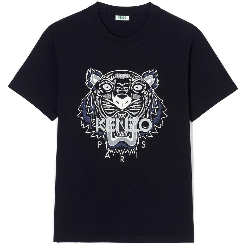 Kenzo Tiger T-Shirt Black - Kick Game