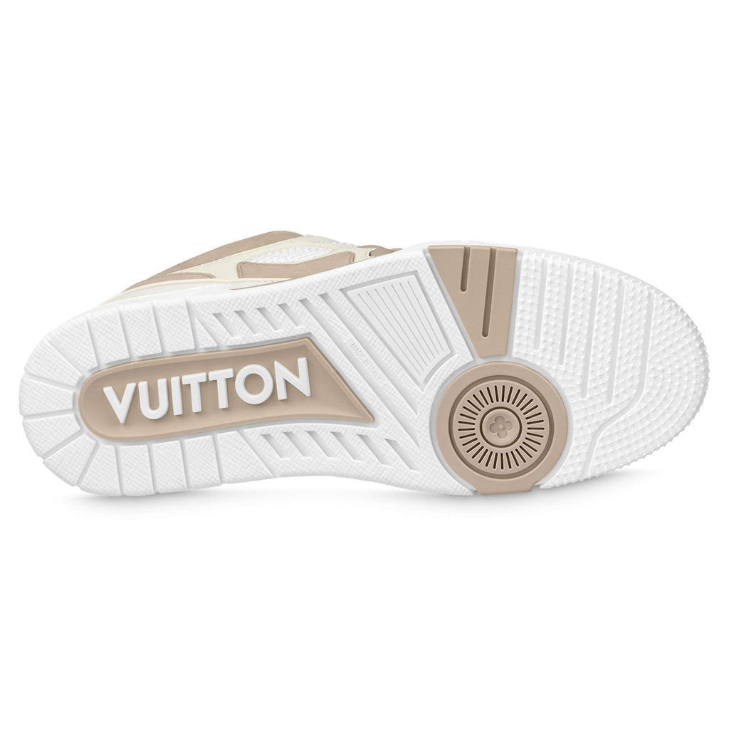 Louis Vuitton LV Skate Sneaker Beige White 1AARQH Monogram High Quality  Trainer Runner Unboxing 