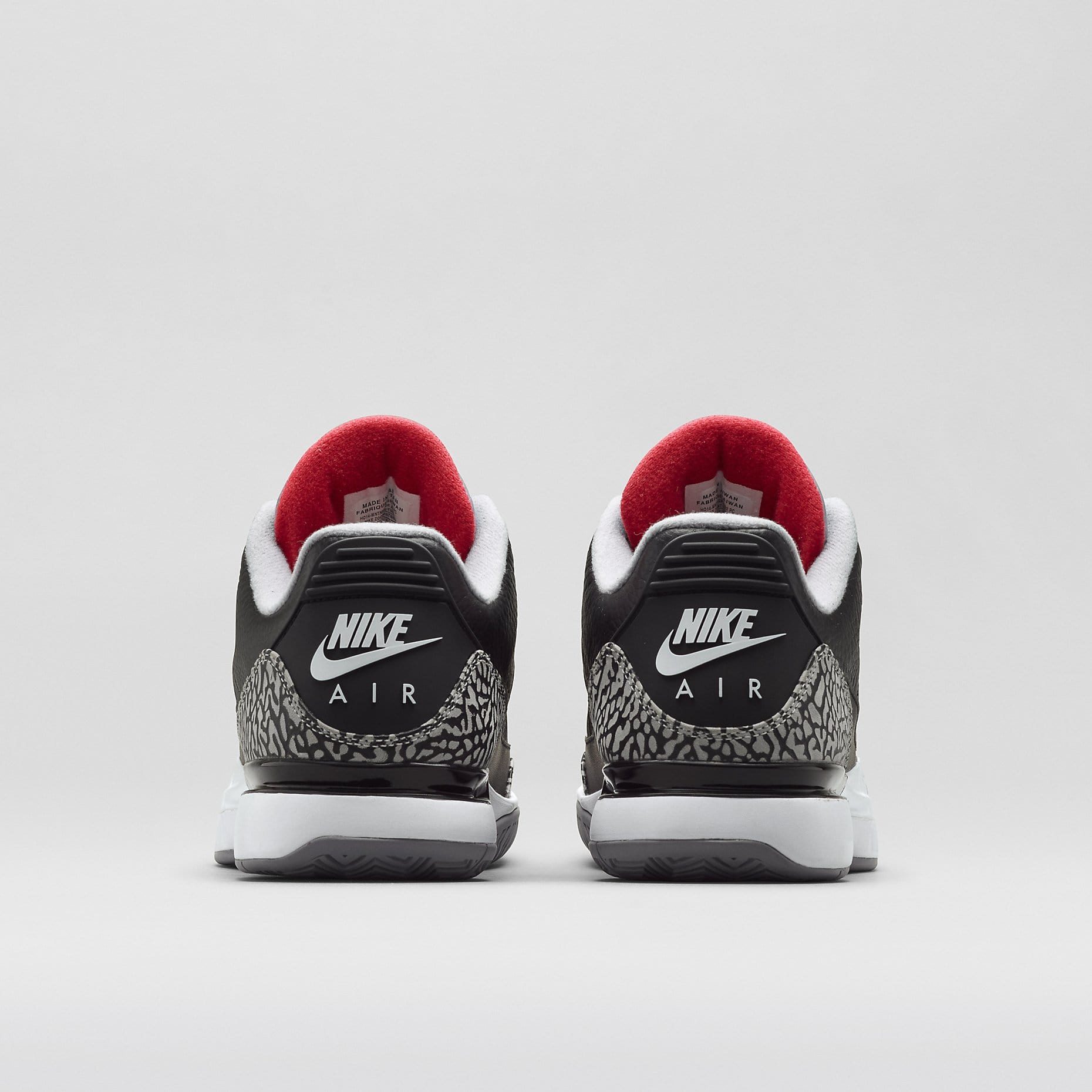 Nike zoom vapor air jordan 3 black cement hotsell