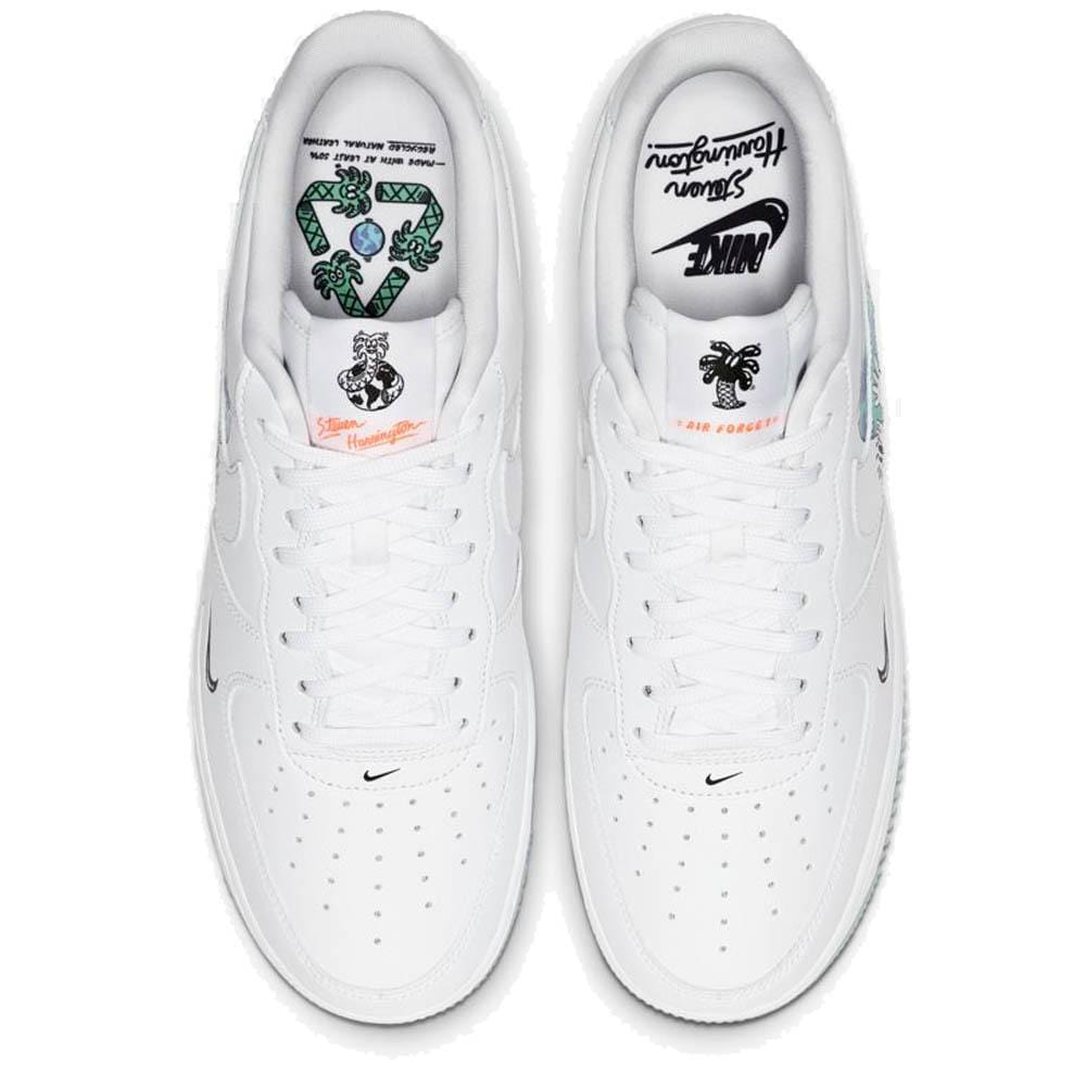 Nike Air Force 1 Earth Day Pack White Kick Game