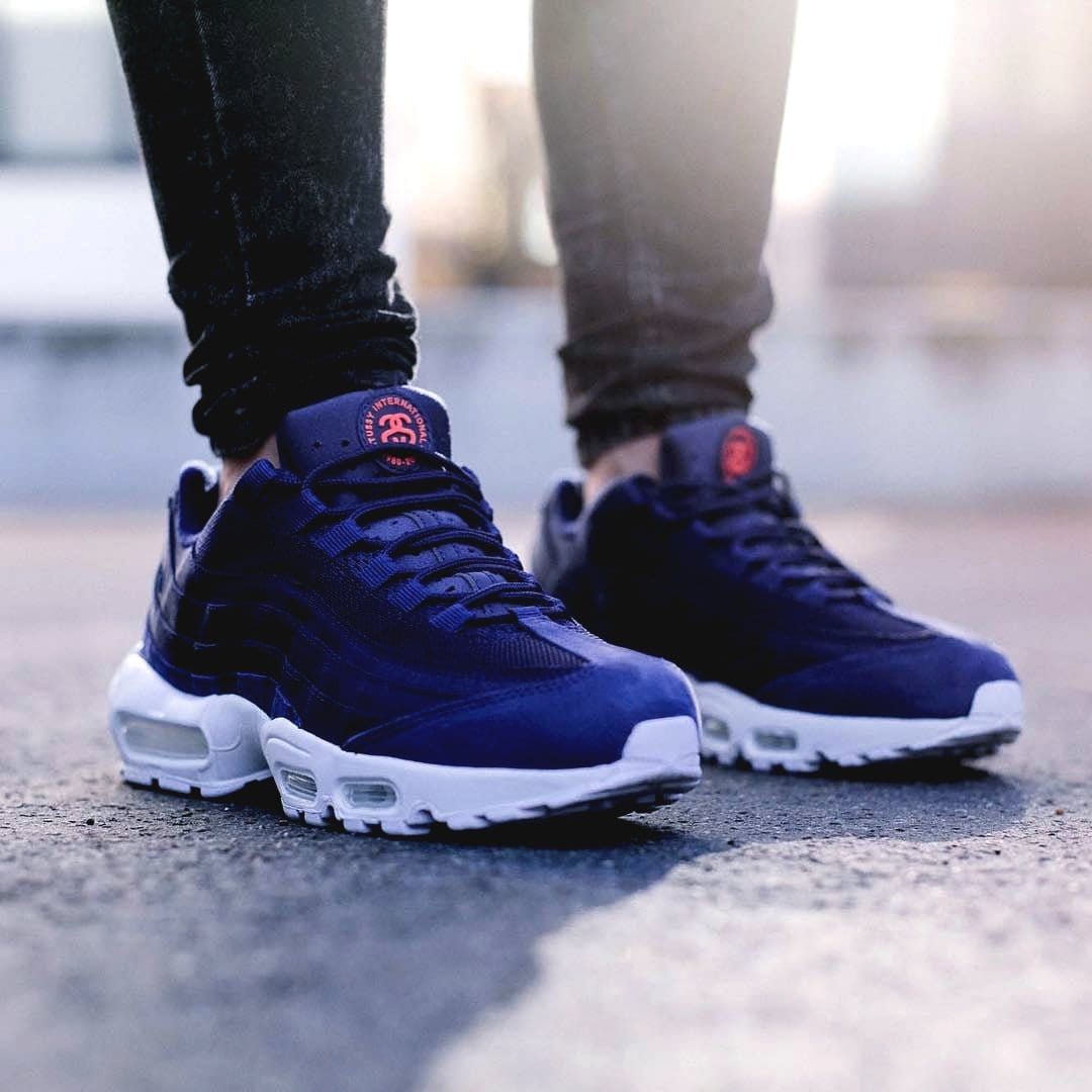 Stussy x Nike Air Max 95 Loyal Blue — Kick Game