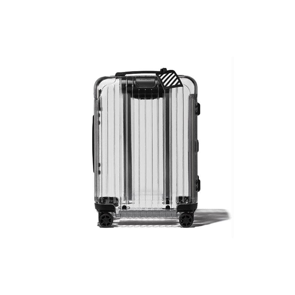 OFF WHITE x Rimowa Transparent Carry On Case Clear Kick Game