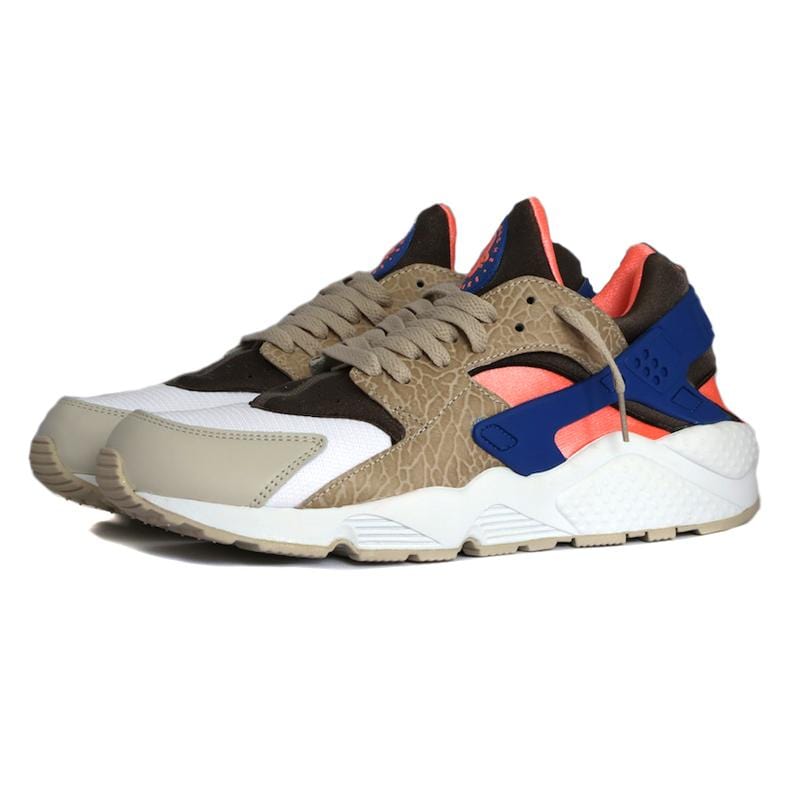 Nike Air Huarache LE Safari Grey Pink Blue - Kick Game