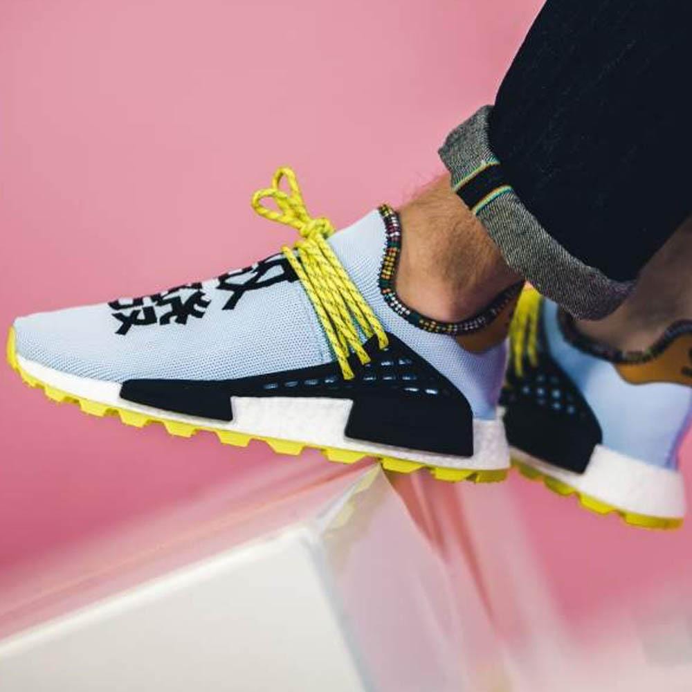 Pharrell x adidas Hu NMD Inspiration Pack Blue Black Kick Game