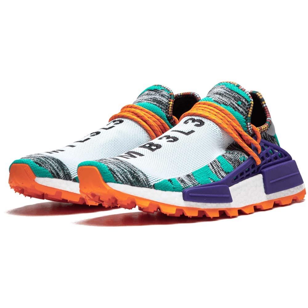 Pharrell x adidas Afro NMD Hu Pack Aqua Multi Kick Game