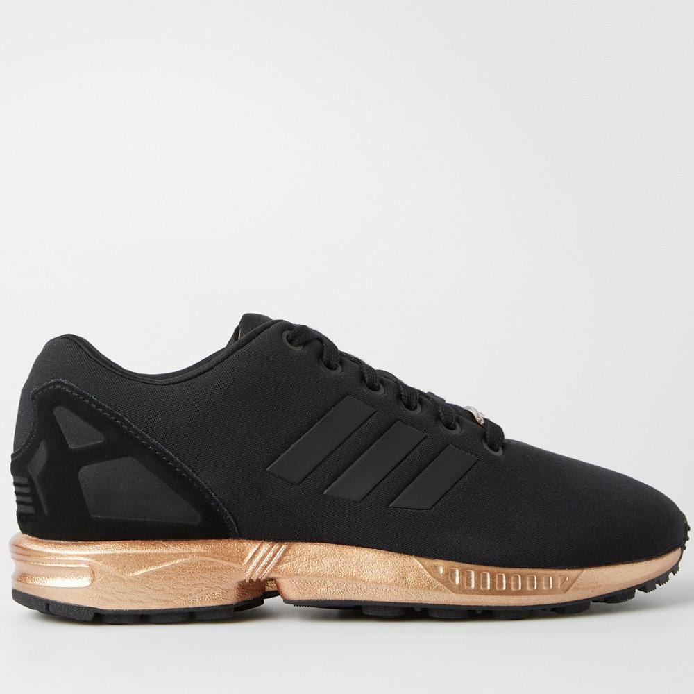 Adidas ZX Flux Womens Copper Metallic Kick Game