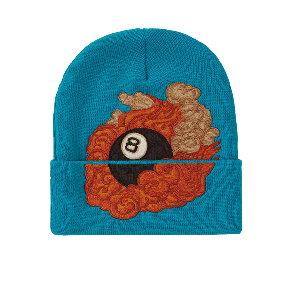 Supreme Martin Wong 8-Ball Beanie 'Bright Blue' — Kick Game