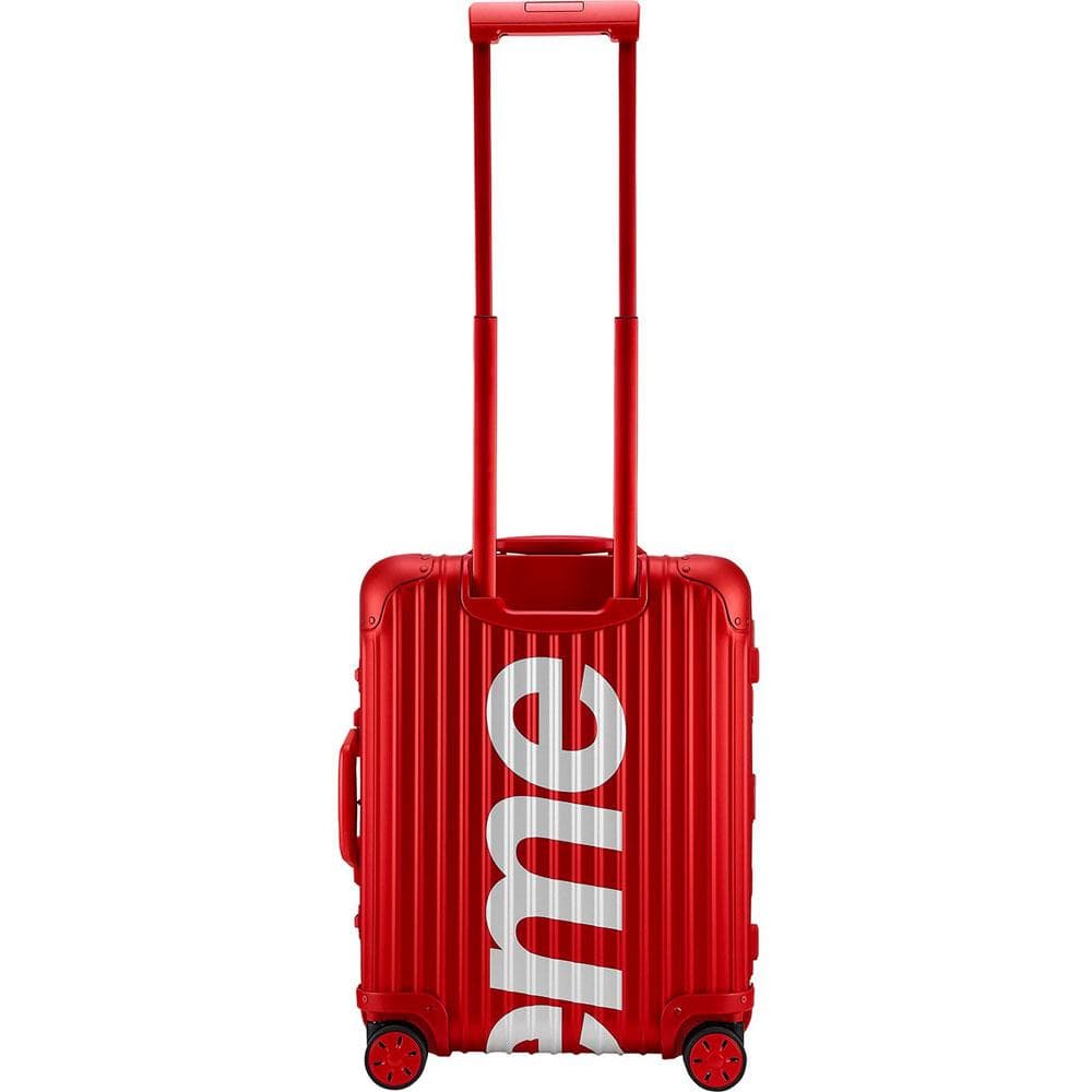 Supreme RIMOWA Topas Multiwheel 45L Red Kick Game