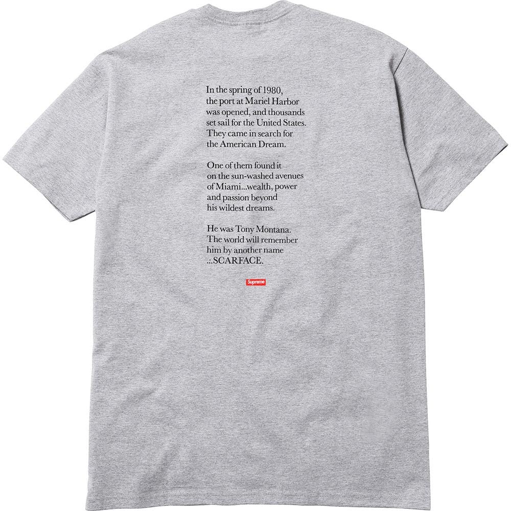 Heather Grey Kick Evolution Supreme Scarface Split Tee nike