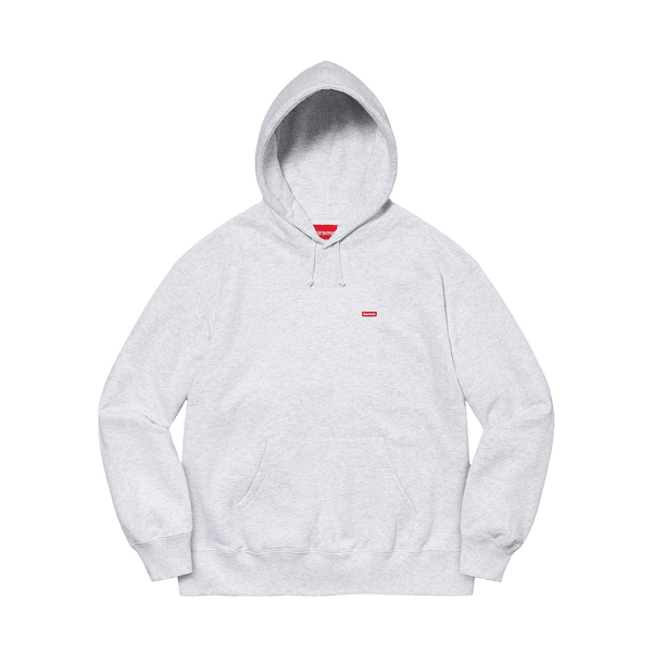 Supreme Small Box Hooded Sweatshirt Ash Grey — Kick Game