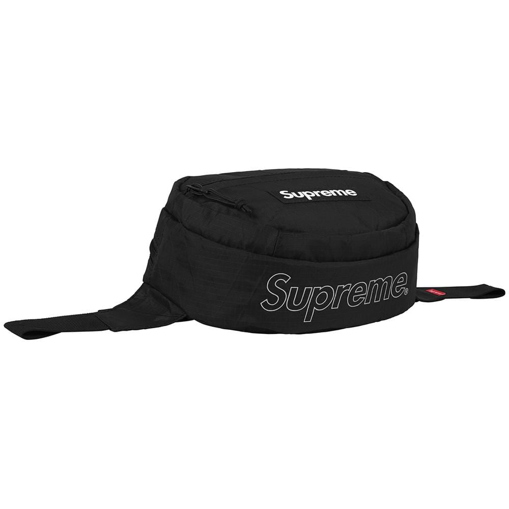 Supreme Waist Bag FW18 Black Kick Game