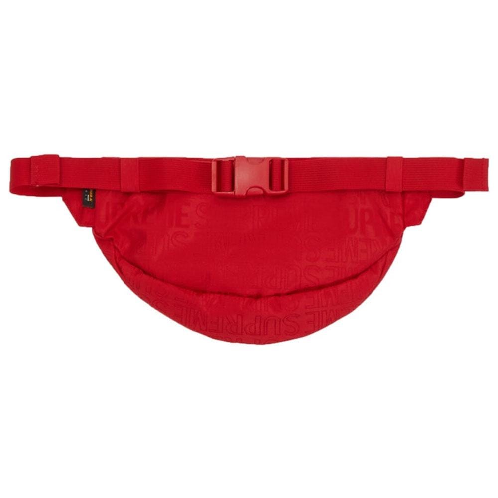 Red supreme waist discount bag