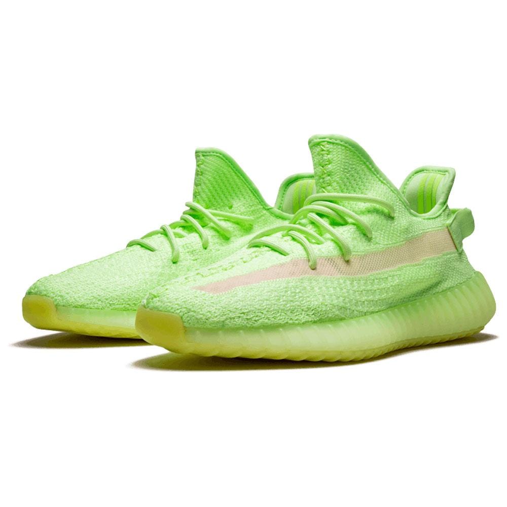 Yeezy Boost 350 V2 'Glow In The Dark' Green — Kick Game