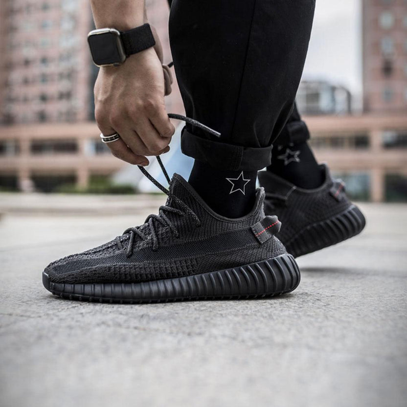 adidas Yeezy Boost 350 V2 Static Black Non-Reflective — Kick Game