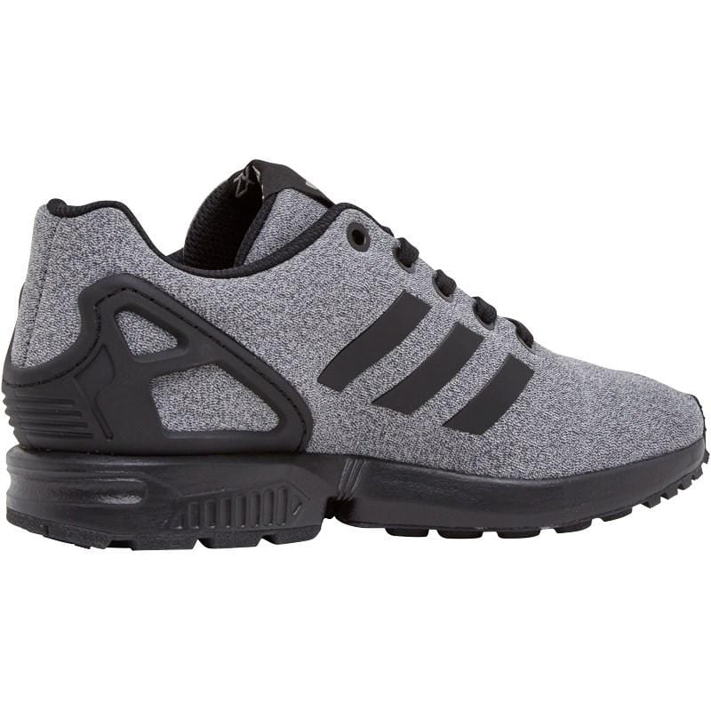 adidas Originals Boys ZX Flux Trainers Black Black Grey Kick Game